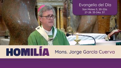 Mons. Garc�a Cuerva: Una justicia que nace del coraz�n y desarma las palabras