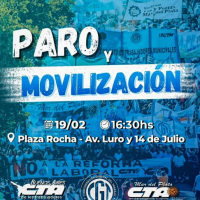 Con alta adhesi�n de gremios y centrales, Mar del Plata ser� un epicentro del Paro y Movilizaci�n contra la Reforma Laboral