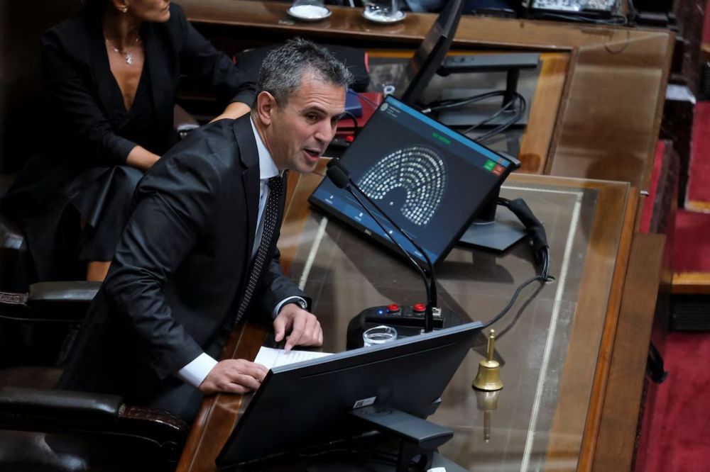 Con Milei en EEUU y en medio de un nuevo paro general, el Gobierno enfrenta una sesi�n clave por la reforma laboral