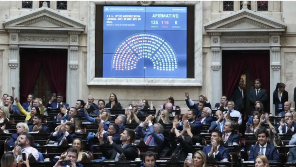 Reforma laboral: Diputados aprob� la mayor reconfiguraci�n del modelo sindical y laboral en d�cadas