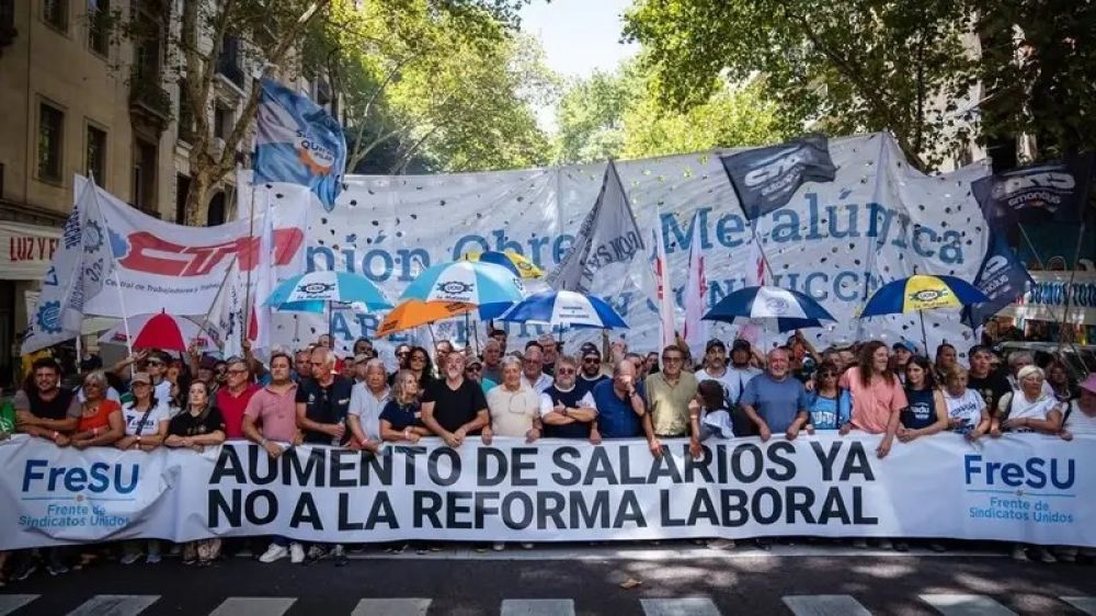 Reforma laboral: presionan a la CGT con un nuevo paro general por 36 horas cuando se vote en el Senado