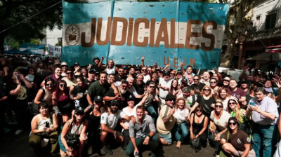 Paro y toma en la Justicia laboral contra el traspaso a la Ciudad y la reforma del Gobierno