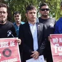El gremio del neum�tico le llev� a Kicillof el reclamo por la reapertura de FATE y el gobenador culp� a Milei