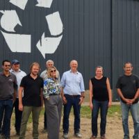 Concejales de Bragado recorrieron el relleno sanitario y la planta recicladora de Jun�n