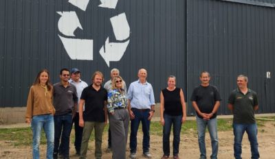 Concejales de Bragado recorrieron el relleno sanitario y la planta recicladora de Jun�n
