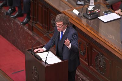 Javier Milei reafirm� en el Congreso su alianza estrat�gica con los Estados Unidos: �Es hora de hacer de esto una pol�tica de Estado�