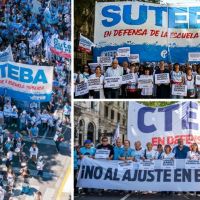 Paro docente: �El Gobierno nos quiere de rodillas pero continuaremos con el plan de lucha�, lanz� Alesso