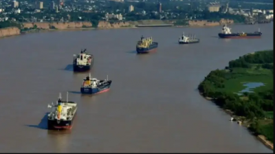 Licitaron la hidrov�a: alertan sobre el �desastre ambiental� de dragar el r�o para el ingreso de buques de ultramar