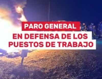 Petroleros paran en Santa Cruz en defensa de los puestos de trabajo
