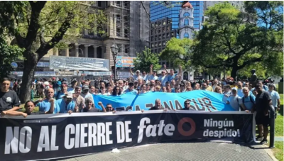 Revocan el desalojo en la planta de FATE y la Justicia reconoce el conflicto como laboral