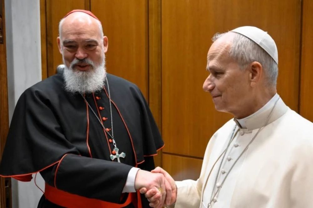Cardenal de Teher�n se re�ne con el Papa Le�n XIV tras ser evacuado de Ir�n