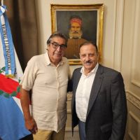 Cachorro Godoy se reuni� con el gobernador Quintela en La Rioja para �fortalecer la unidad de los distintos sectores del campo popular�