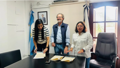 Convenio ambiental. El Ministerio de Ambiente y Cambio Clim�tico apunta a soluciones sostenibles ante el avance del Corredor Bioce�nico