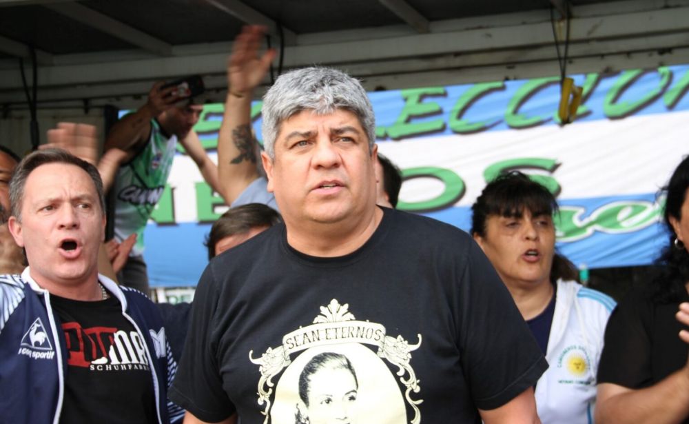 Reapareci� Pablo Moyano: �Piensan que los sindicatos est�n d�biles, pero se equivocan, estamos m�s fuerte que nunca�