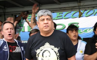 Reapareci� Pablo Moyano: �Piensan que los sindicatos est�n d�biles, pero se equivocan, estamos m�s fuerte que nunca�