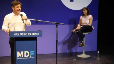 Kicillof lanz� su Movimiento Derecho al Futuro en CABA: 