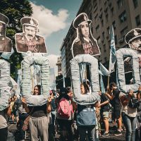 #24M La CGT ultima el armado de su pabell�n de la memoria obrera en la Ex Esma