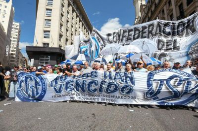 #24M: la CGT prepara su pabell�n de memoria obrera en la ex ESMA en medio de tensiones pol�ticas