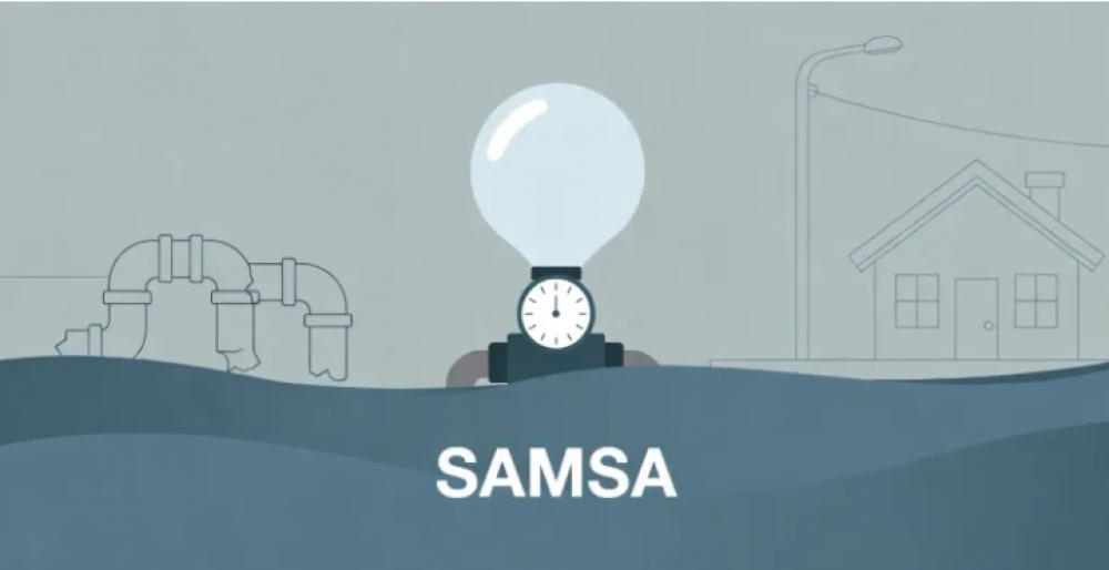 Urbaser/SAMSA, a punto de levantar campamento, vende agua y factura aire