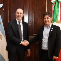 Axel Kicillof se reuni� con el embajador de Italia: �fortalecer los v�nculos internacionales es fundamental�