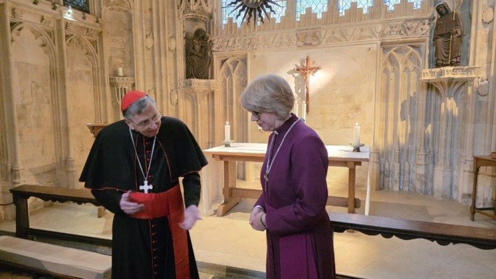 El Papa a la arzobispa de Canterbury: Sigamos dialogando en la verdad