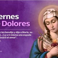 Hoy es Viernes de Dolores, d�a en que empezamos a acompa�ar a la Madre de Dios en su sufrimiento
