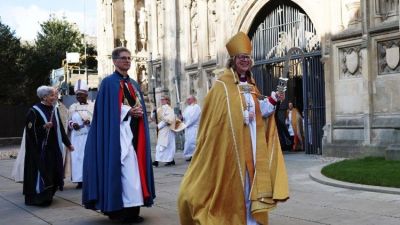 Le�n XIV se reunir� en abril con la nueva arzobispa de Canterbury