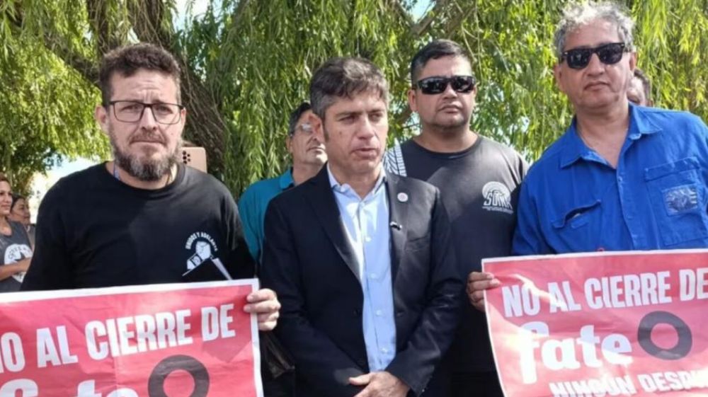 El SUTNA solicitar� una reuni�n con el gobernador Axel Kicillof para tratar la situaci�n de FATE