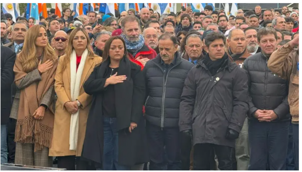 El peronismo encontr� unidad en el reclamo por Malvinas