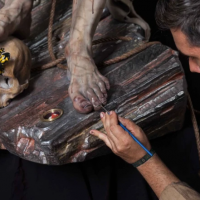 Escultor de arte religioso en la Semana Santa en Espa�a: 