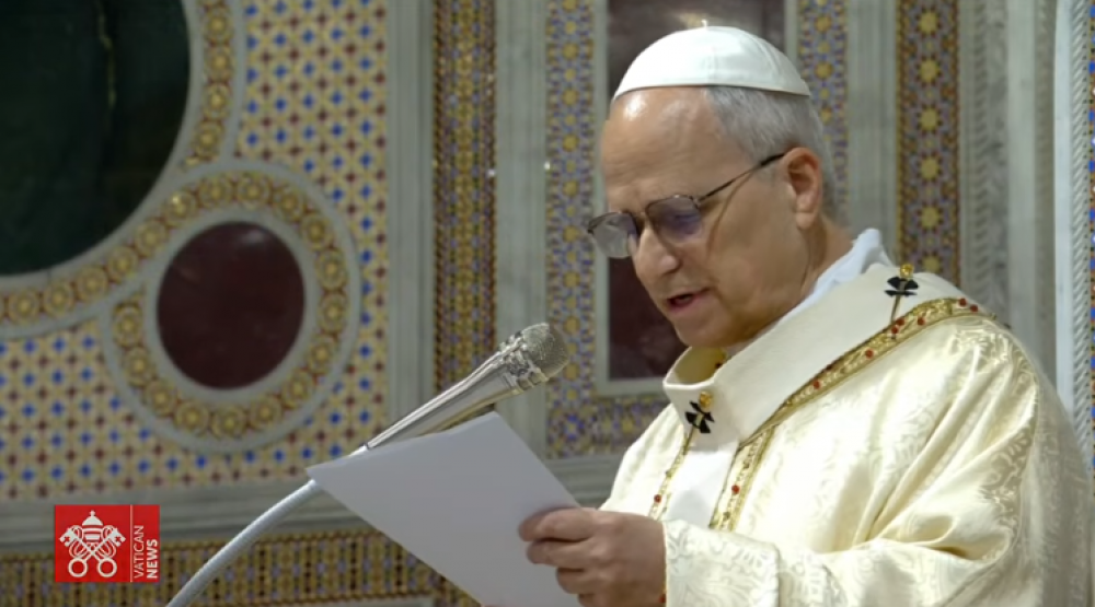 Le�n XIV: El amor de Cristo es gesto y alimento, purifica de las idolatr�as y blasfemias