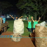 Conciencia ambiental: M�s de 200 kilos reciclados en el ecopunto m�vil del barrio Iprodha