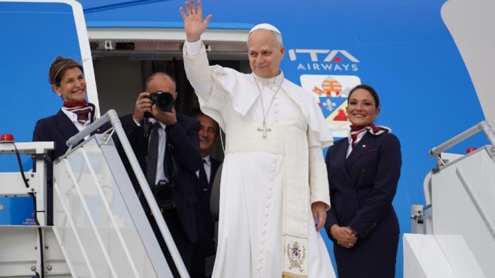 El Papa Le�n XIV inicia su 3� Viaje Apost�lico, primera etapa en Argelia
