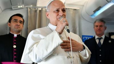 El Papa: No soy un pol�tico, hablo del Evangelio. Basta ya de guerras