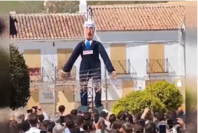 Israel reprende a Espa�a tras la quema de un 