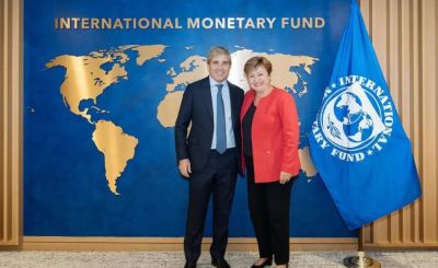 Caputo viaja a Washington en busca de d�lares frescos mientras crece la deuda con el FMI y se incumplen metas clave