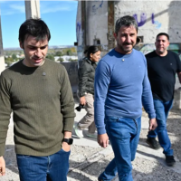 Torres y Merino recorrieron el barrio Corradi: confirmaron la demolici�n de la calera