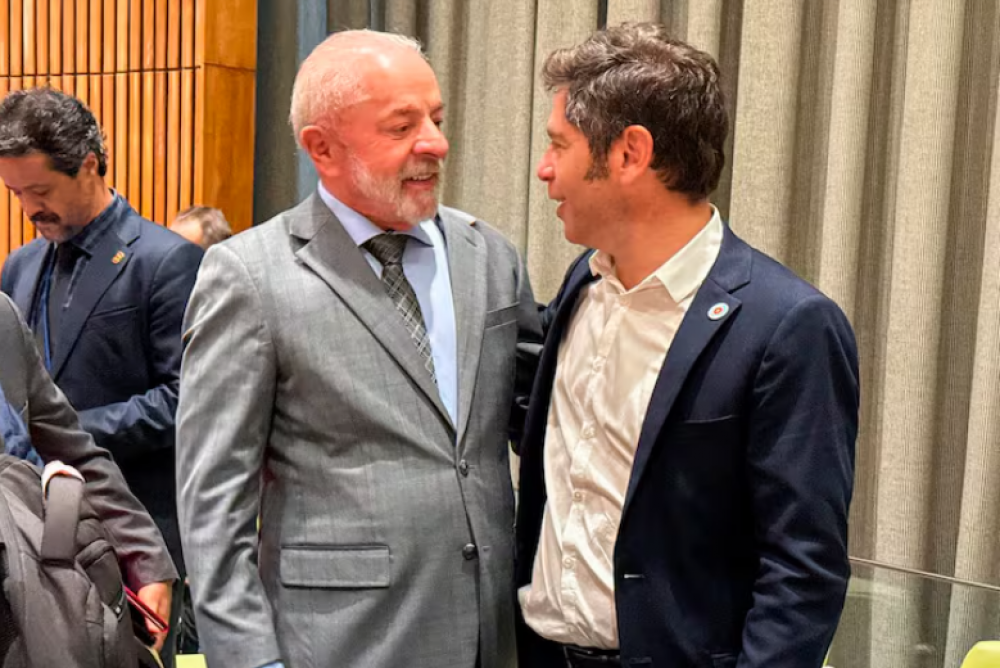 Kicillof va a buscar v�as de financiamiento en la cumbre progresista de Pedro S�nchez y Lula