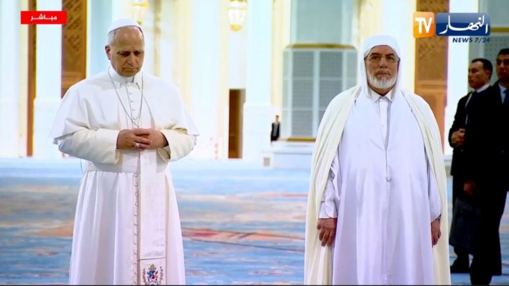 El Papa Le�n XIV visita la Gran Mezquita de Argel