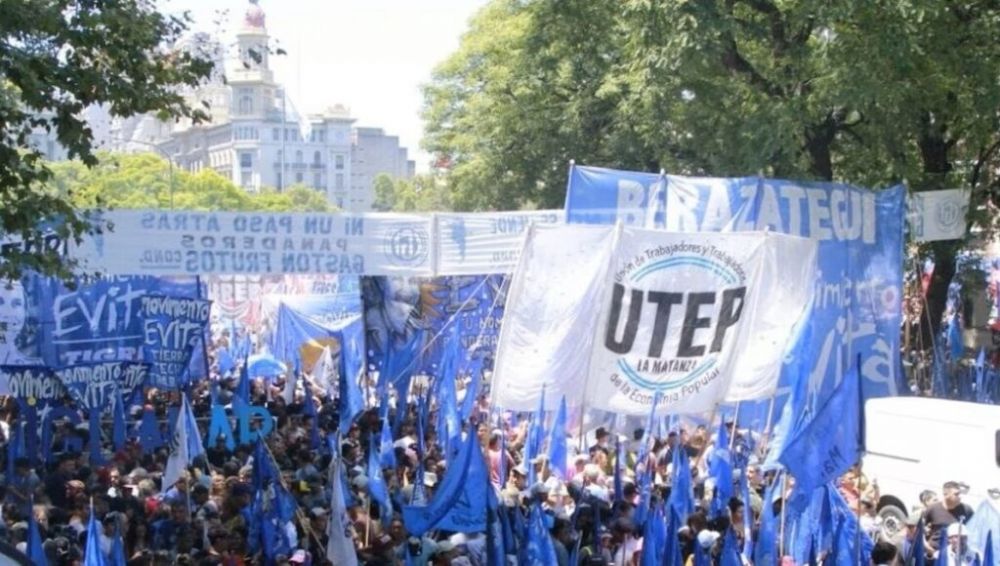 La UTEP y organizaciones piqueteras arrancan protestas en las calles y anunciaron cortes