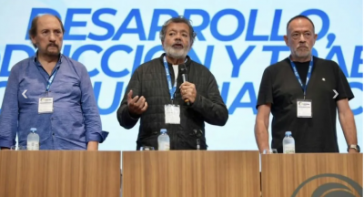 Mart�nez y la UOCRA plantaron bandera: 