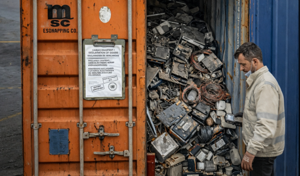 Basura que viaja, leyes que se quedan: la econom�a oculta del tr�fico mundial de residuos