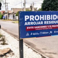 La Municipalidad erradic� un espacio de arrojo cr�nico de residuos en una calle de Marqu�s de Sobremonte