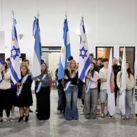 Se realiz� en el cementerio de Tablada el acto de la comunidad jud�a argentina por Iom Hazikar�n