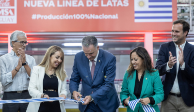 Coca-Cola FEMSA empieza a enlatar en Uruguay y sustituye importaciones desde Argentina