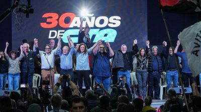 Las CTA llaman a la unidad y salen a confrontar el modelo de Milei a 30 a�os de su creaci�n