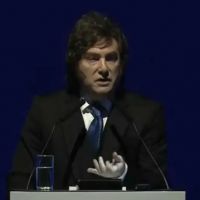 Javier Milei habl� en el cierre de la Expo EFI y se lav� las manos: 