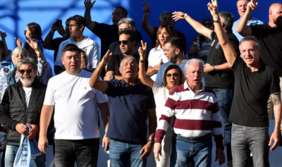 Mientras la CGT no tiene fecha de paro, el nuevo frente combativo le mete presi�n con gremios del transporte