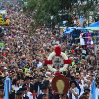 Masiva participaci�n en las fiestas del Cristo de la Quebrada y el Se�or de Renca