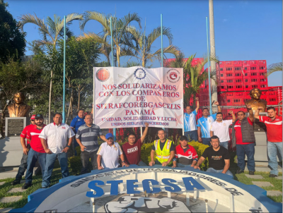 Guatemala�Panam�: Todos somos SITRAFCOREBGASCELIS